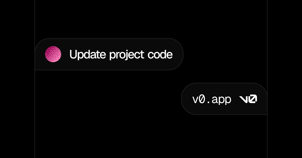 Update project code – v0 by Vercel