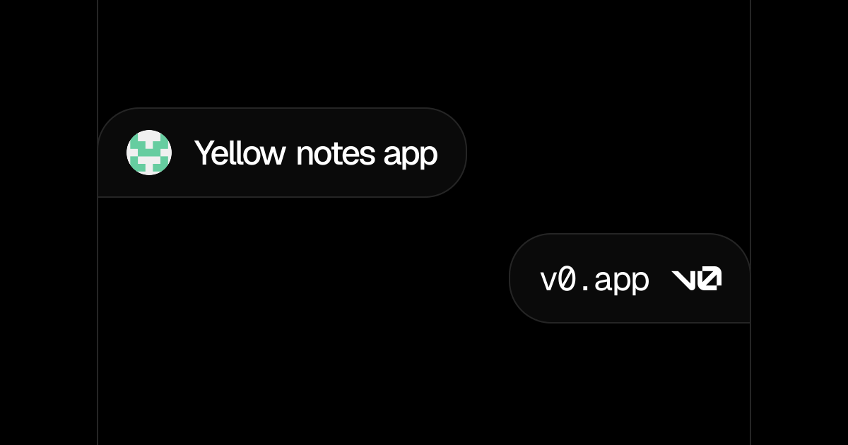Yellow notes app – v0 by Vercel