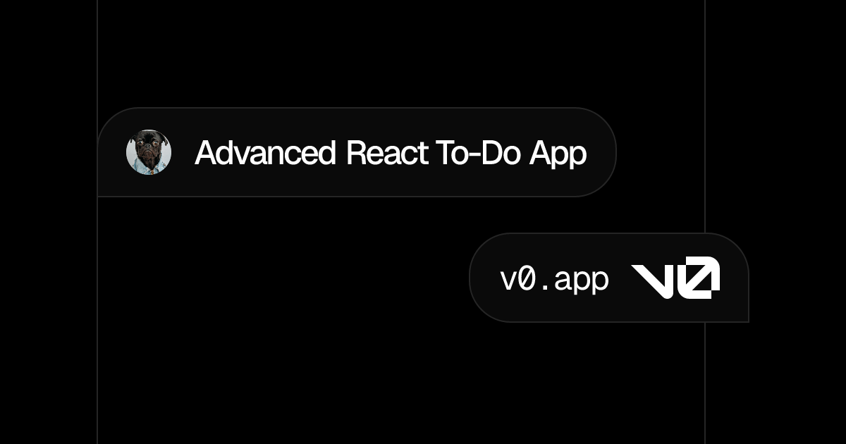 Advanced React To-Do App – v0 by Vercel